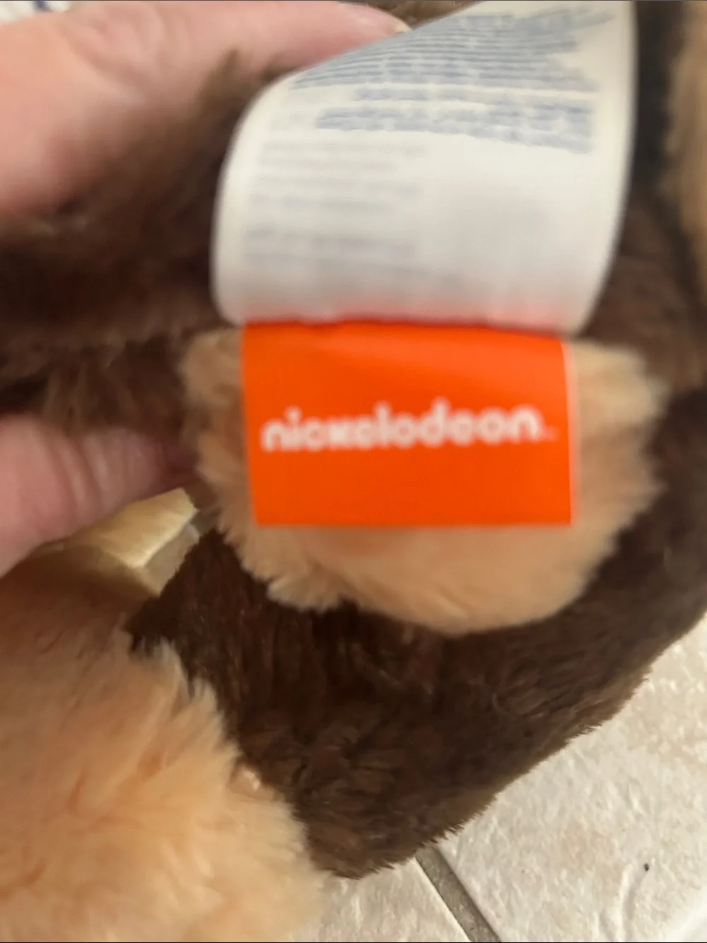 Talking Build A Bear Paw PatrolPlush Police Dog Toy - Brown and Tan Plush Puppy